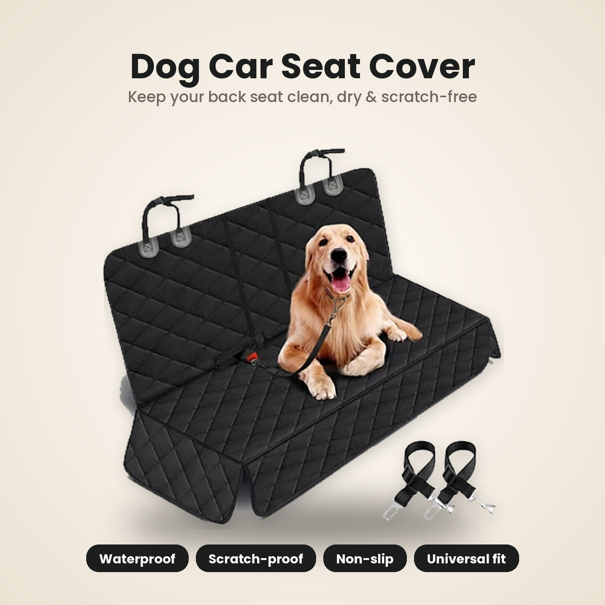Car Back Seat Cover For Pets